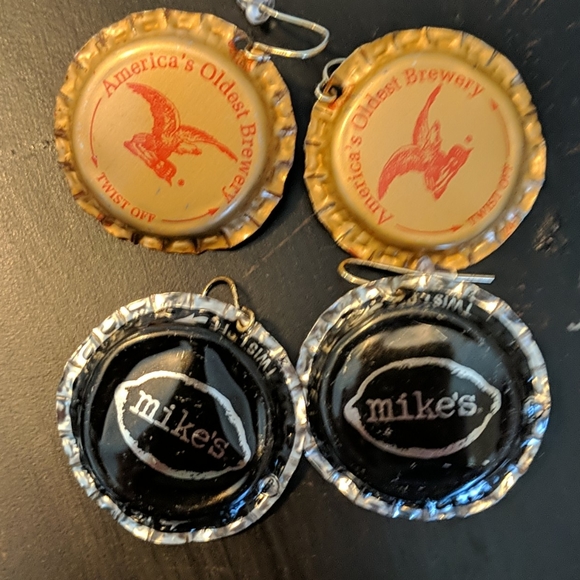 Skeleton handmade earrings NWOT - Picture 6 of 16